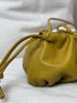 lamb leather shoulder bag